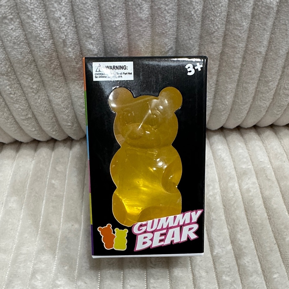 Yellow Gummy Bear - Blast Bear Squueze Toy.